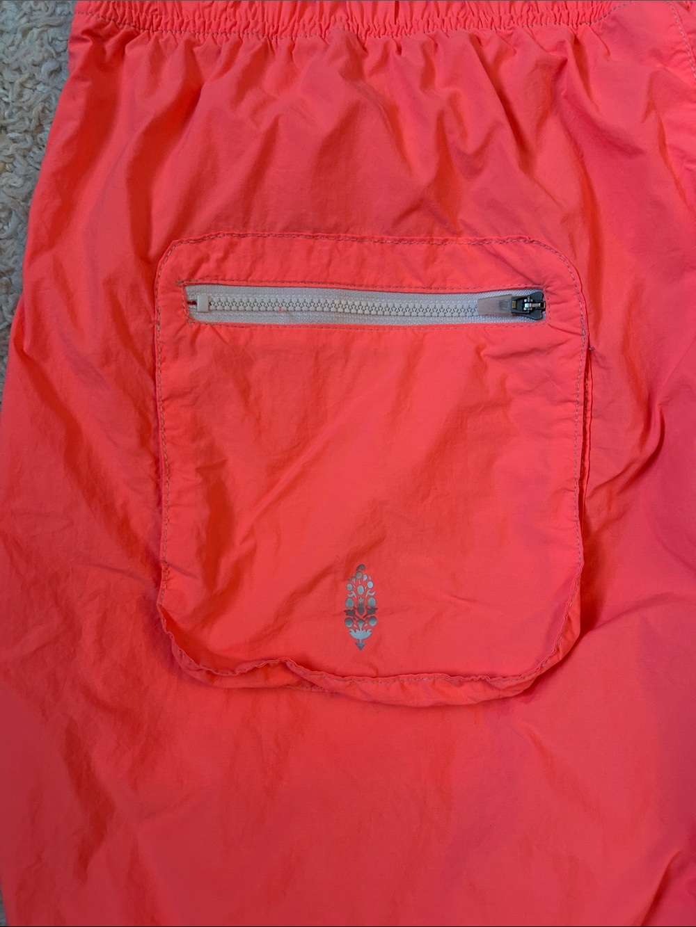 Free People Movement Wind Breaker Neon Coral Pants - Picture 6 of 7